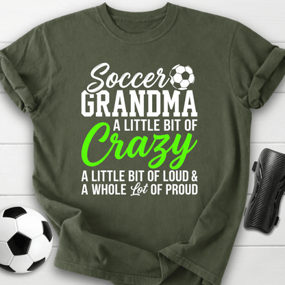 Soccer Grandma Crazy T-Shirt