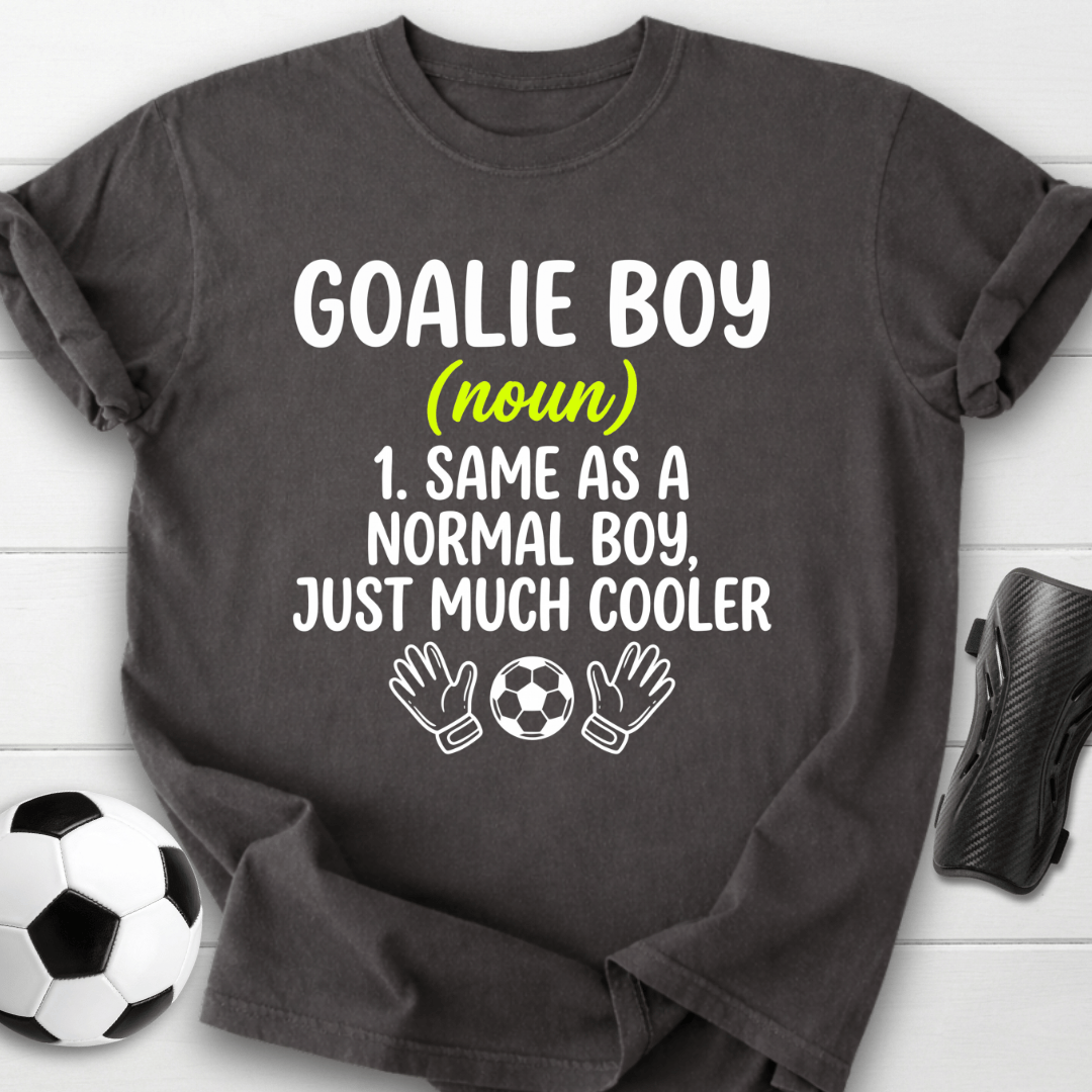 Goalie Boy Noun T-Shirt