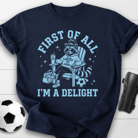 Raccoon Soccer Nana T-Shirt