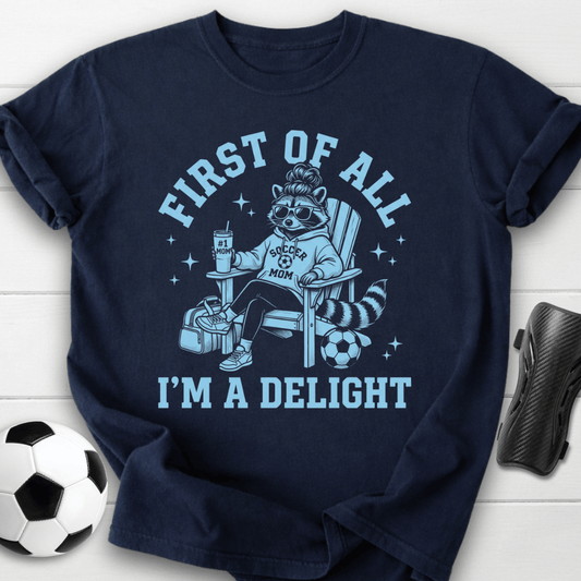 Raccoon Soccer Mom T-Shirt