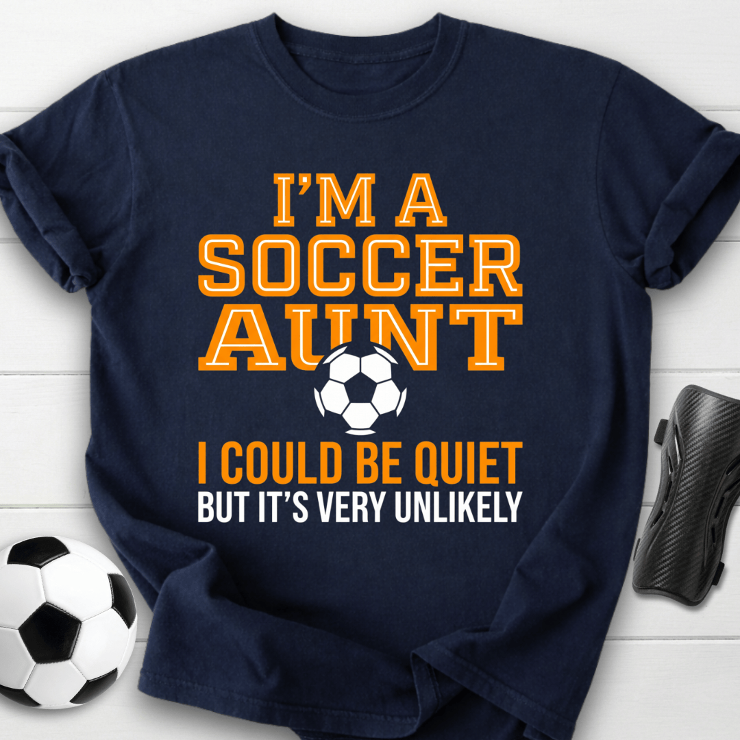 Funny Soccer Aunt T-Shirt