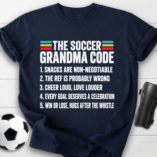 Soccer Grandma Code T-Shirt