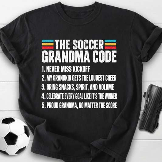 Soccer Grandma Code T-Shirt