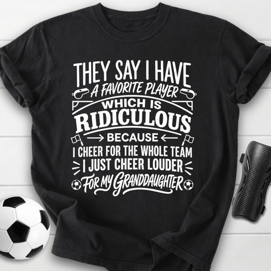 Favorite Player Granddaughter T-Shirt