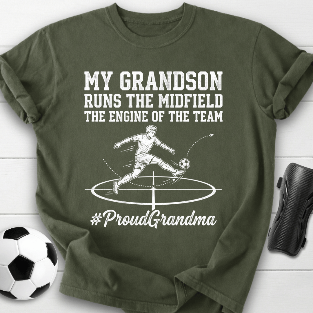Proud Soccer Grandma T-Shirt