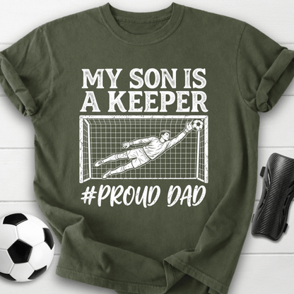 Proud Dad Keeper T-Shirt