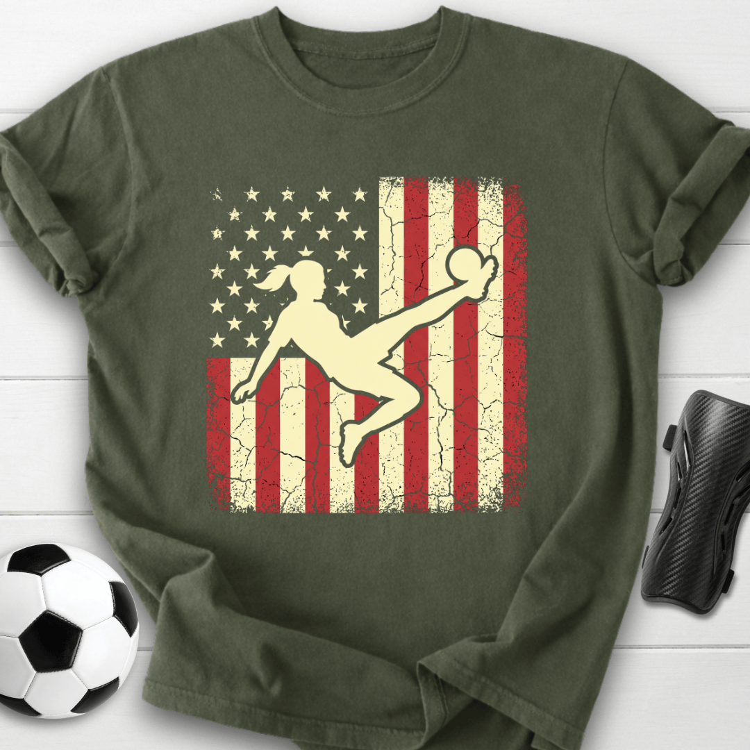 USA Soccer Girl T-Shirt