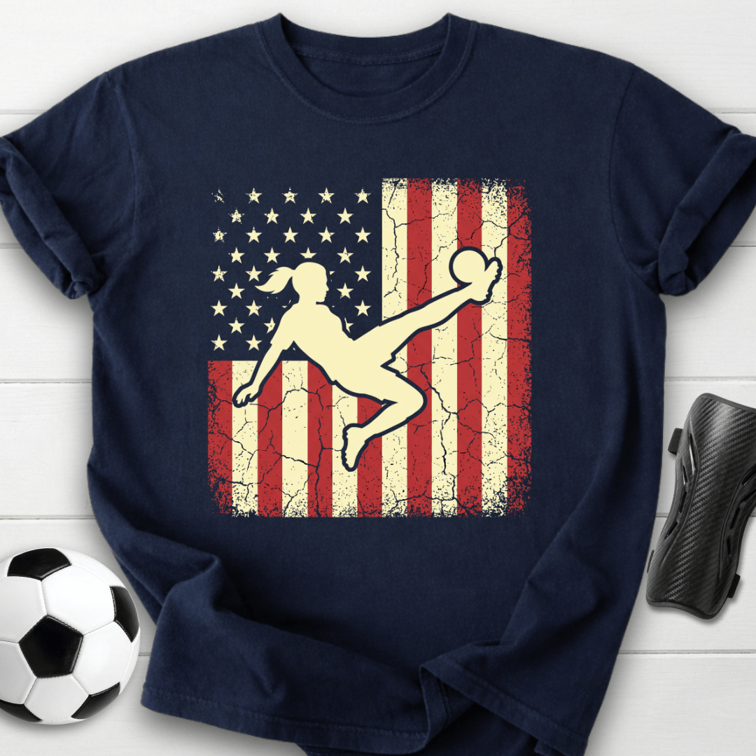 USA Soccer Girl T-Shirt