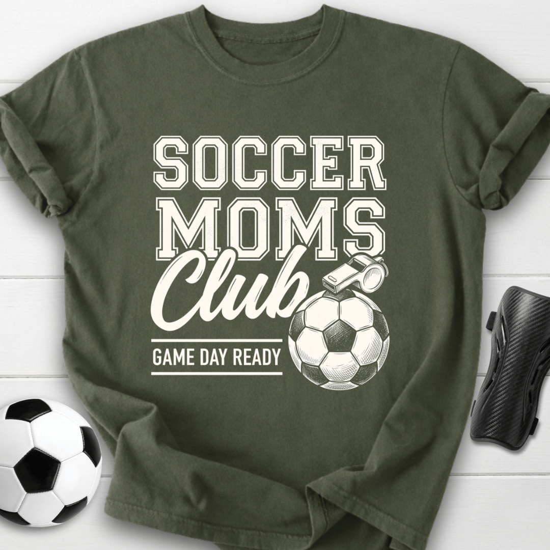 Soccer Moms Club T-Shirt