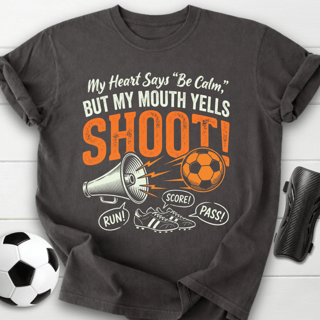 Mouth Yells Shoot T-Shirt