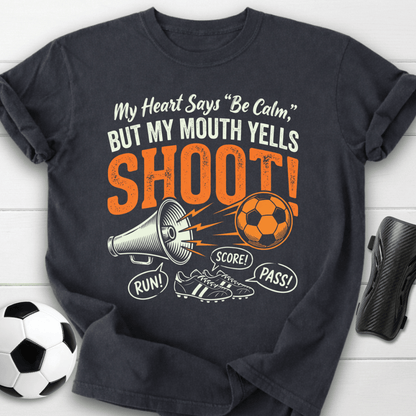 Mouth Yells Shoot T-Shirt