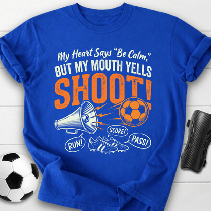 Mouth Yells Shoot T-Shirt