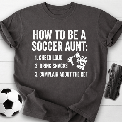 Soccer Aunt Guide T-Shirt
