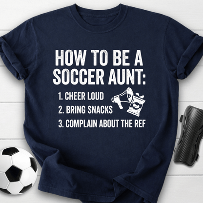 Soccer Aunt Guide T-Shirt
