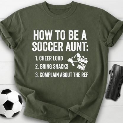 Soccer Aunt Guide T-Shirt