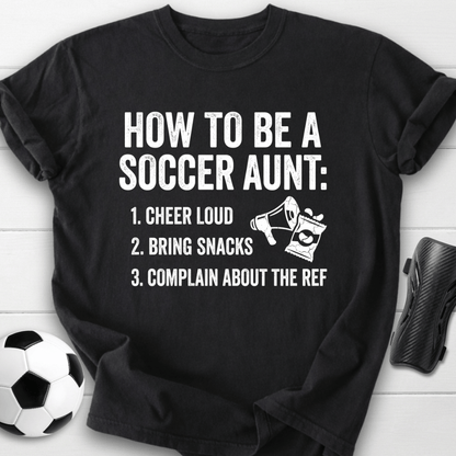 Soccer Aunt Guide T-Shirt