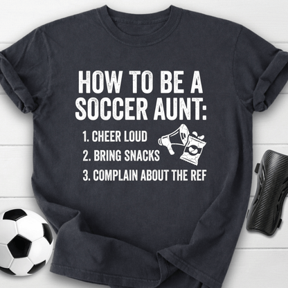 Soccer Aunt Guide T-Shirt