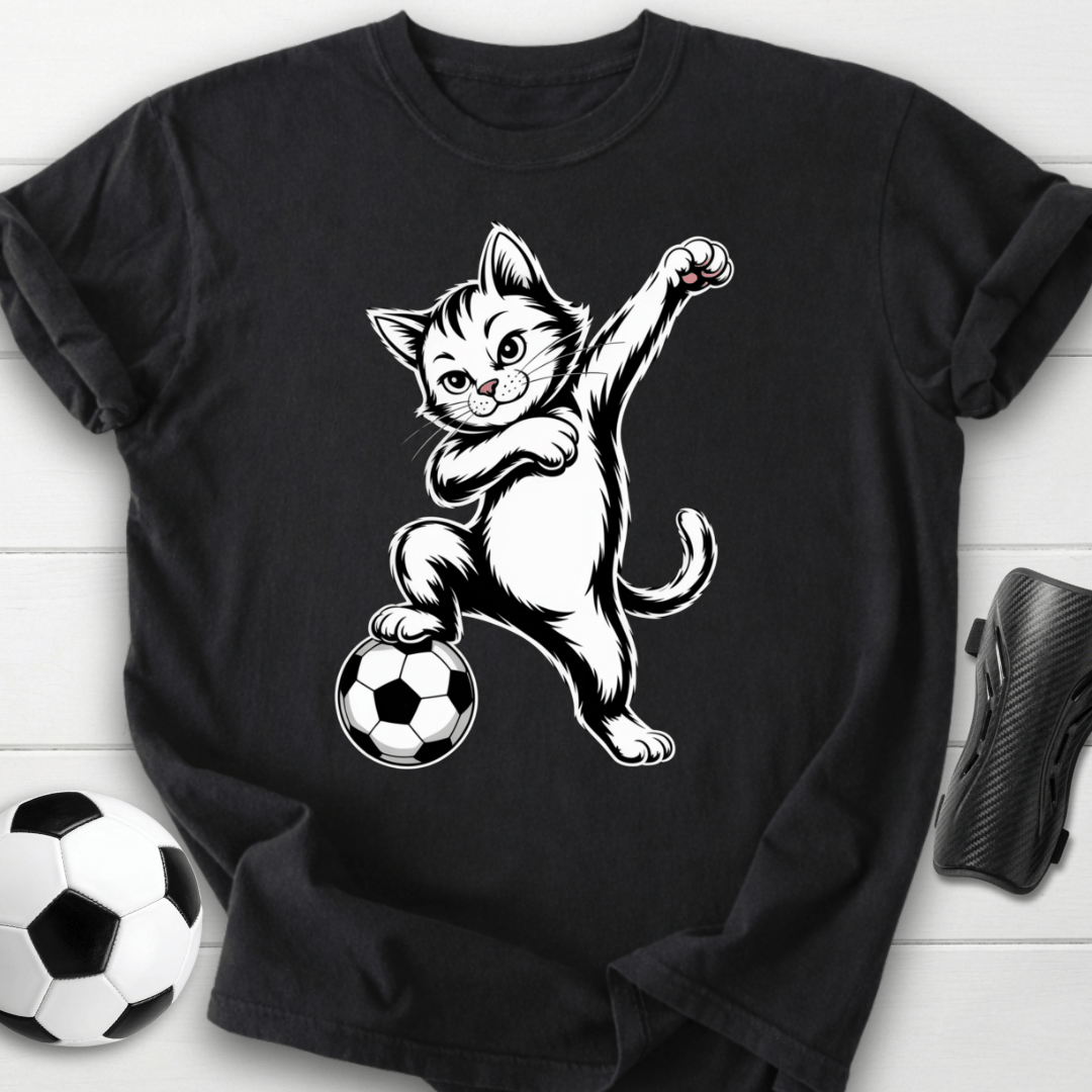 Soccer Cat T-Shirt