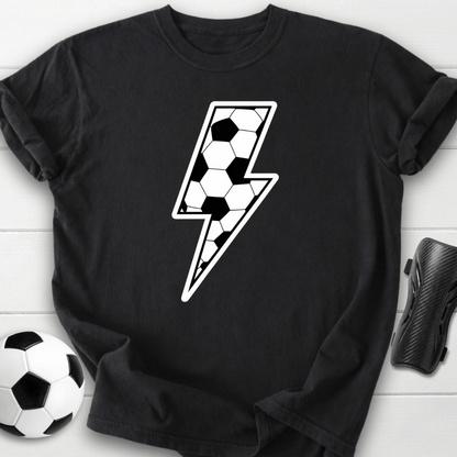 Soccer Lightning Bolt T-Shirt
