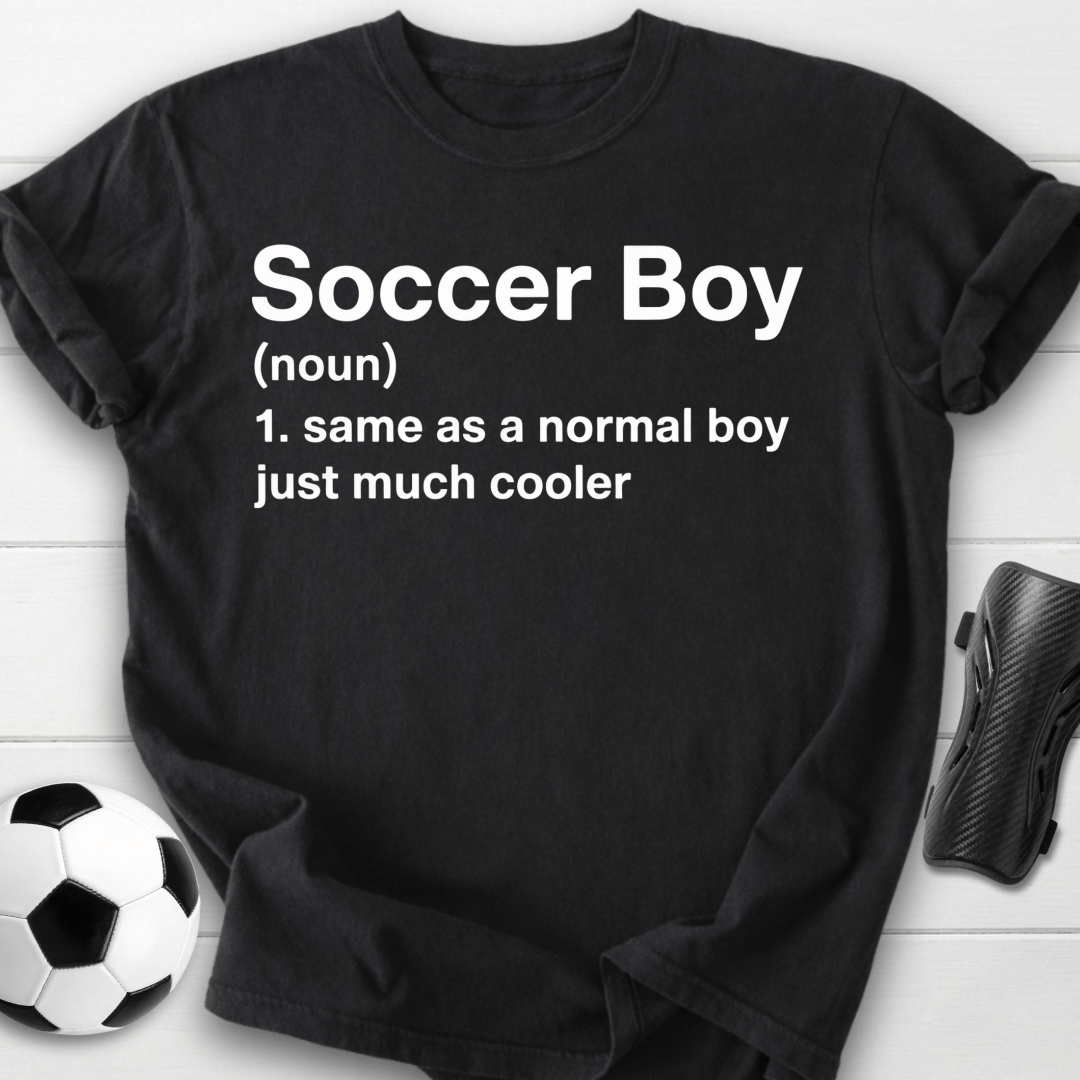 Soccer Boy Definition Funny T-Shirt