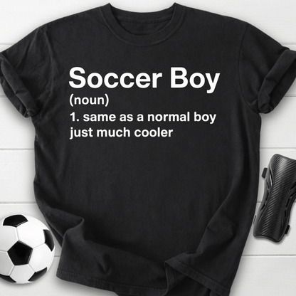 Soccer Boy Definition Funny T-Shirt