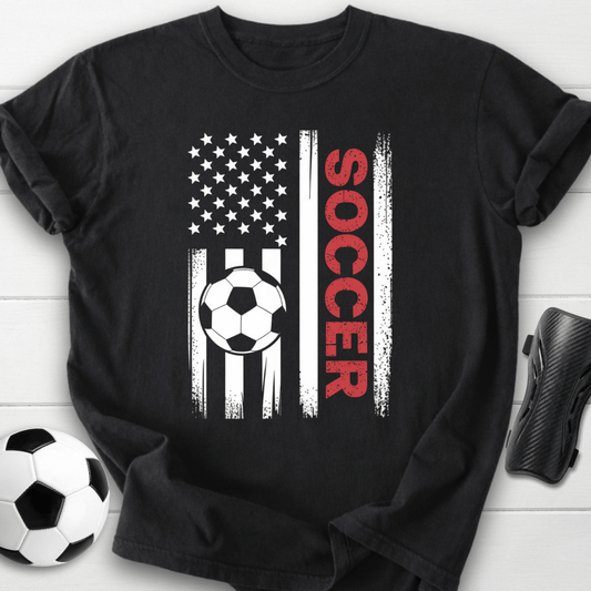 USA Soccer Flag T-Shirt