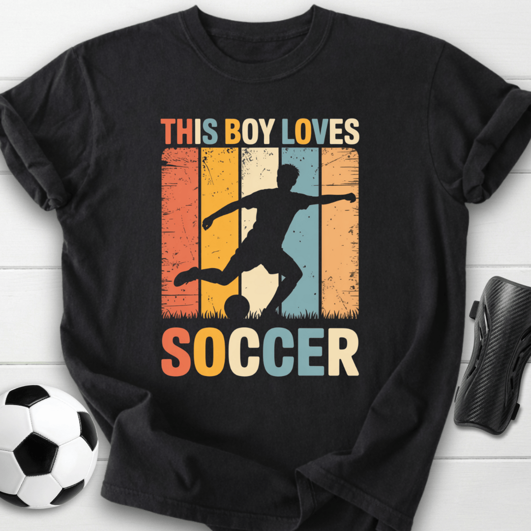 This Boy Loves Soccer T-Shirt