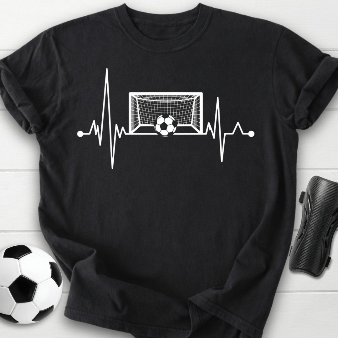 Soccer Is My Heartbeat T-Shirt