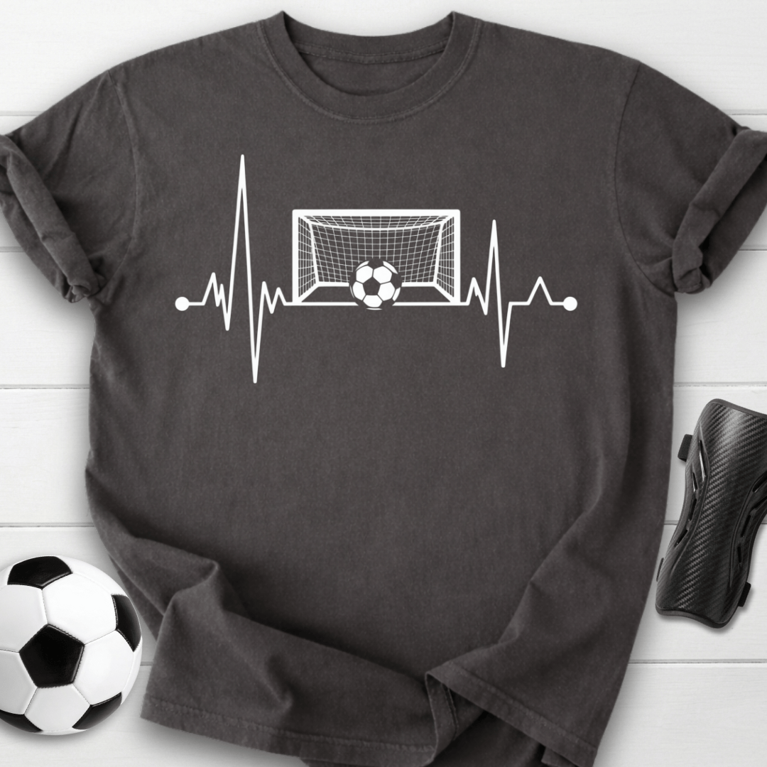 Soccer Is My Heartbeat T-Shirt