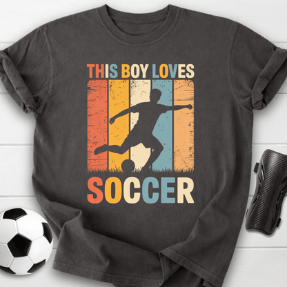 This Boy Loves Soccer T-Shirt