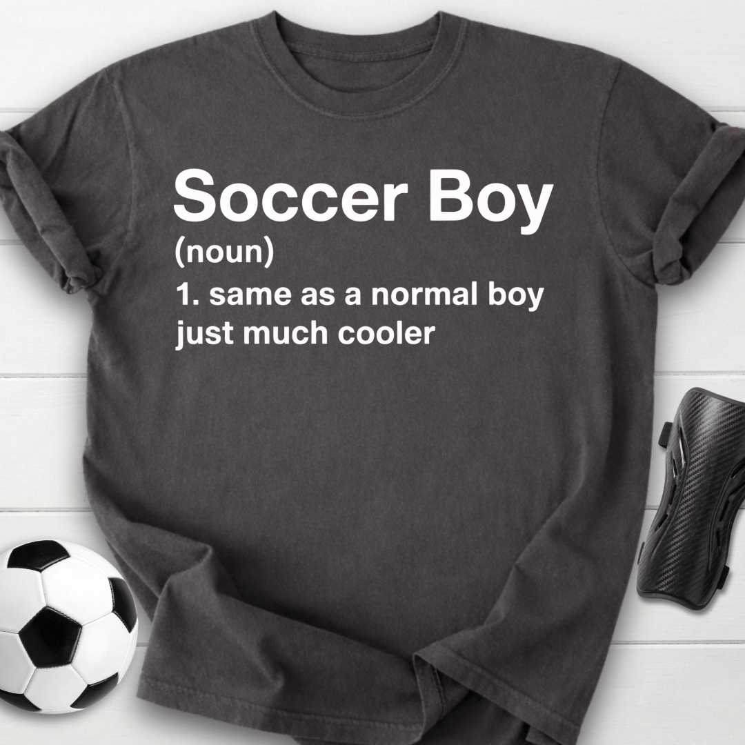 Soccer Boy Definition Funny T-Shirt