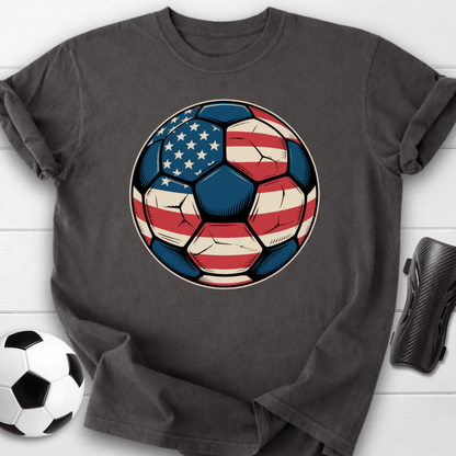 American Soccer Ball T-Shirt