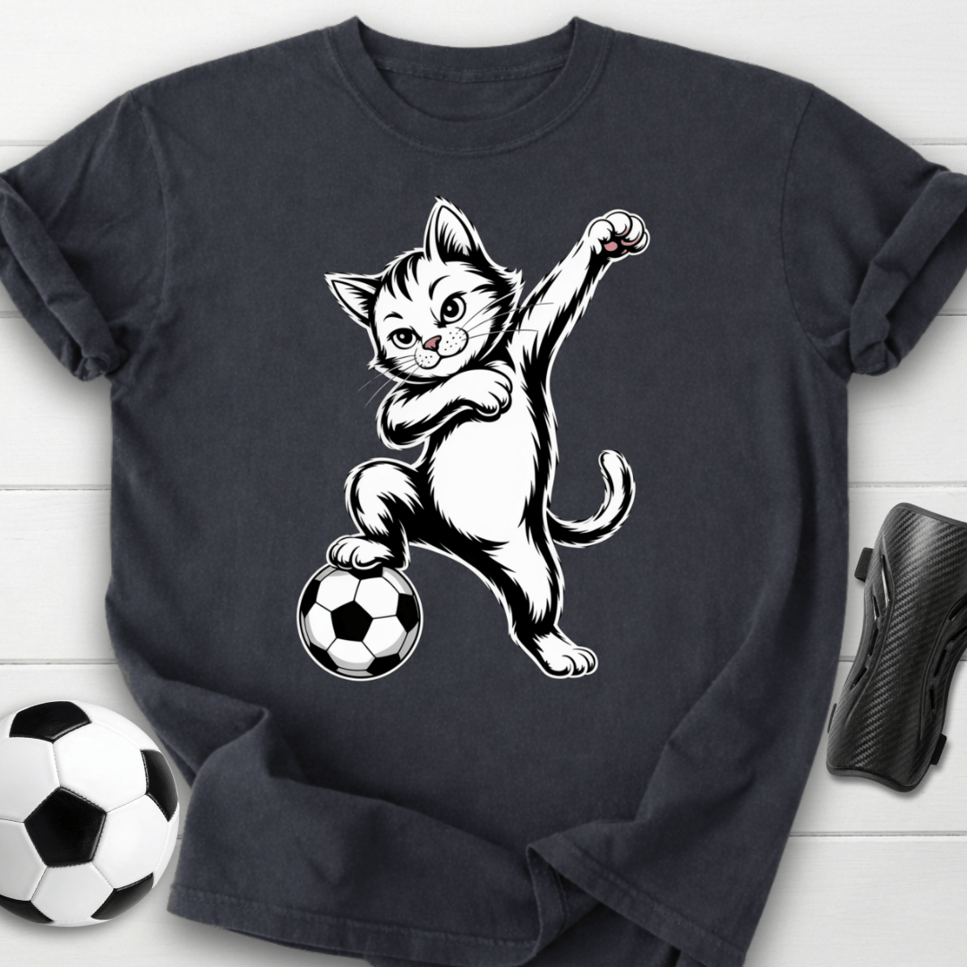 Soccer Cat T-Shirt