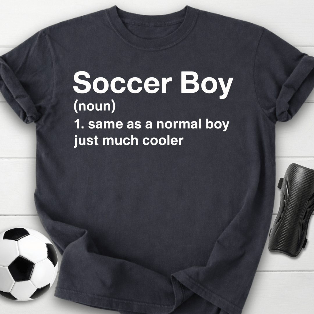 Soccer Boy Definition Funny T-Shirt