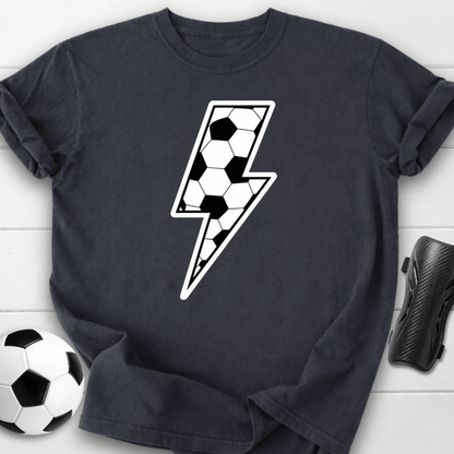 Soccer Lightning Bolt T-Shirt