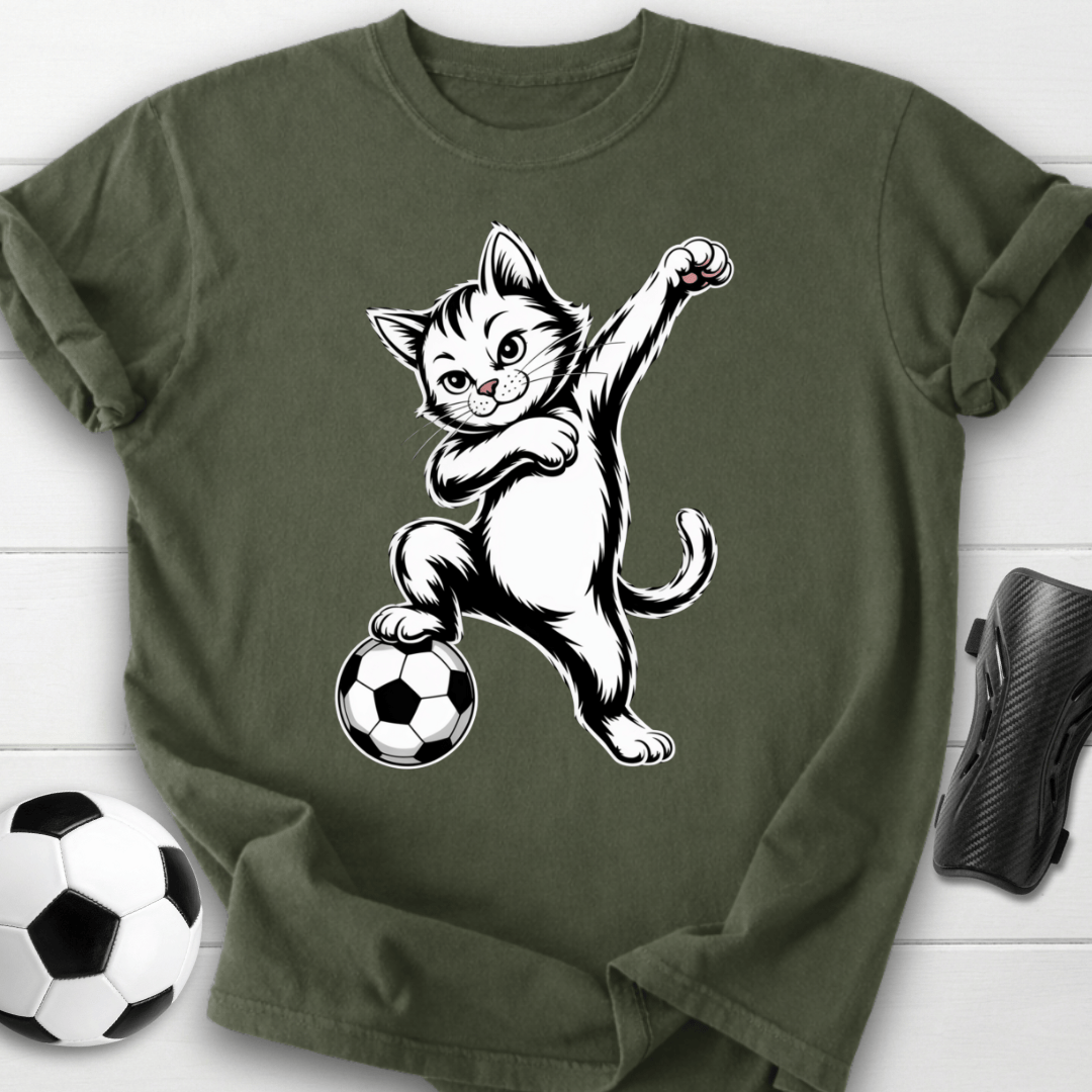Soccer Cat T-Shirt