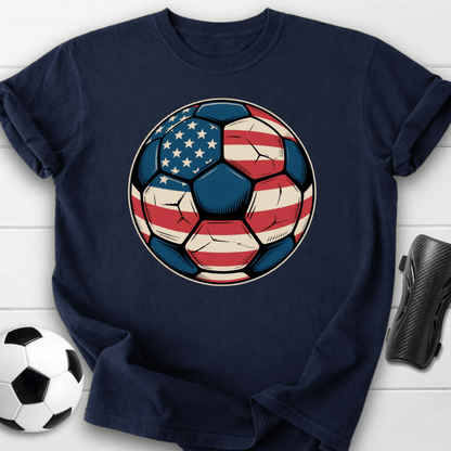 American Soccer Ball T-Shirt