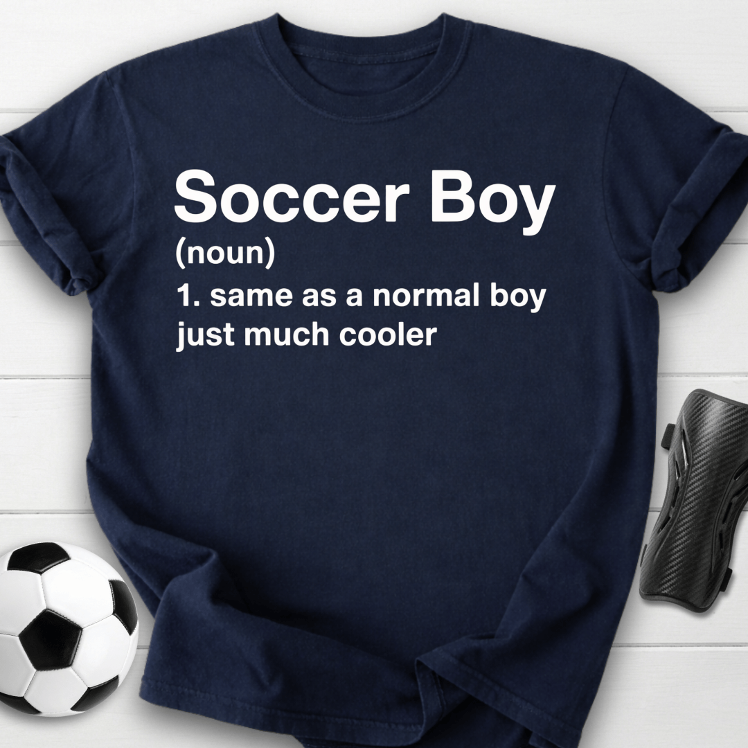 Soccer Boy Definition Funny T-Shirt