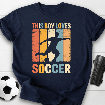 This Boy Loves Soccer T-Shirt