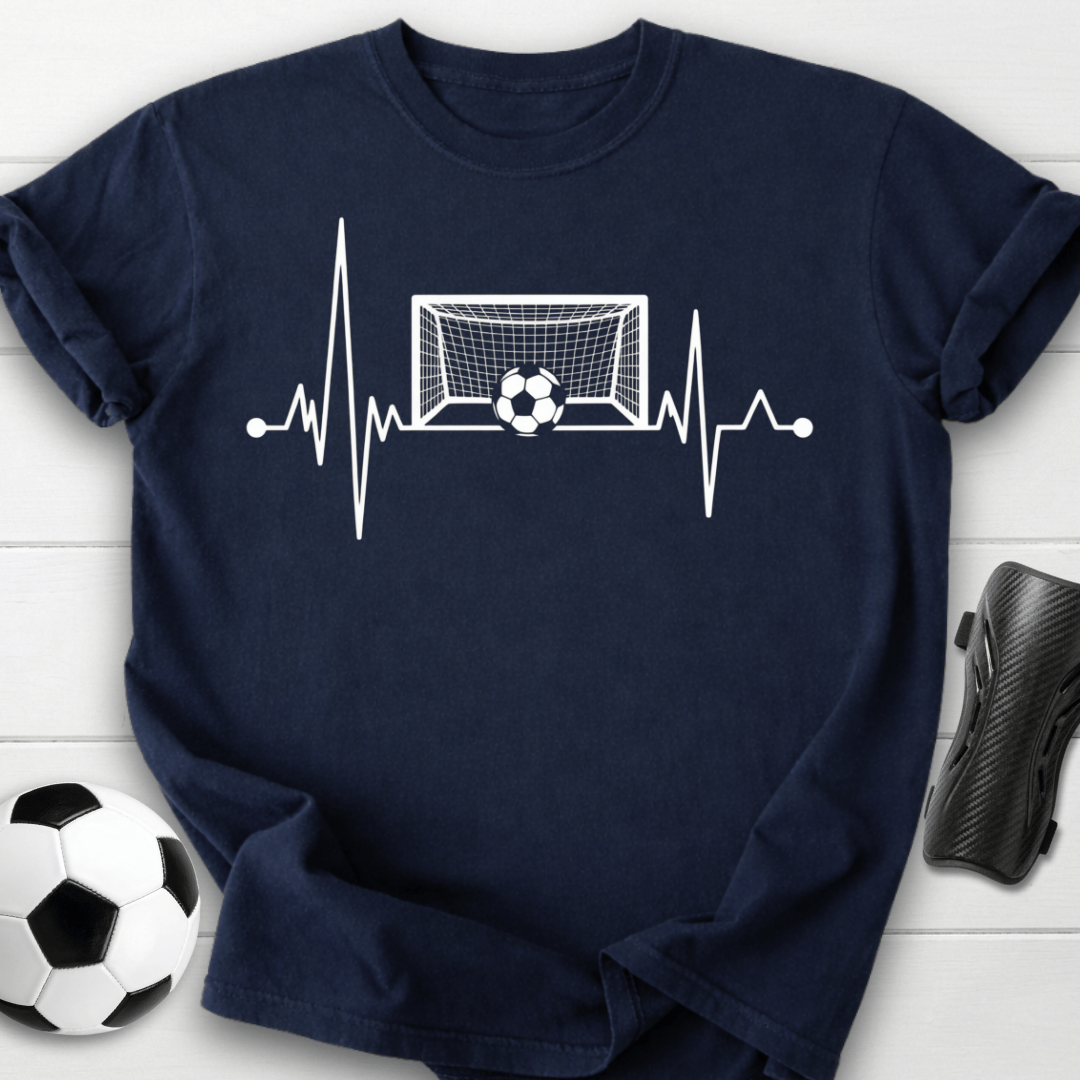 Soccer Is My Heartbeat T-Shirt