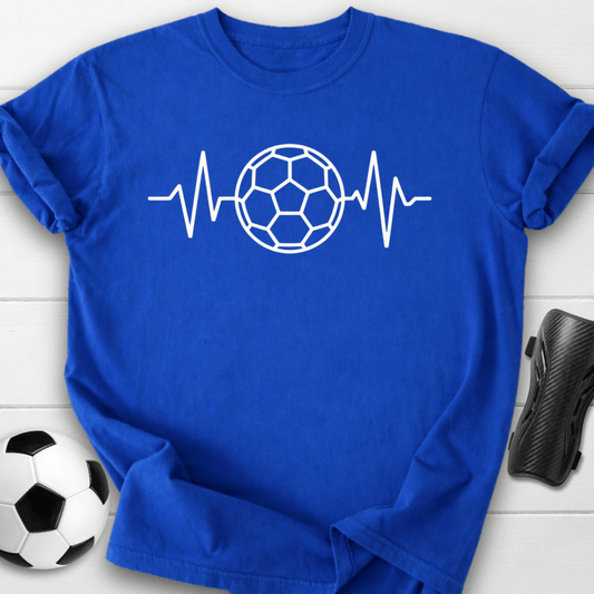 Soccer Heartbeat T-Shirt