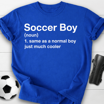 Soccer Boy Definition Funny T-Shirt