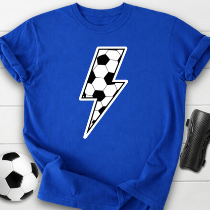 Soccer Lightning Bolt T-Shirt