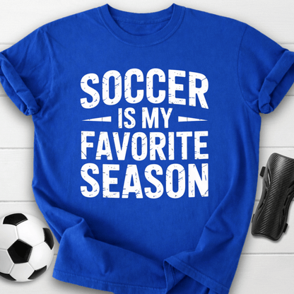 Soccer Is My Favorite Season T-Shirt